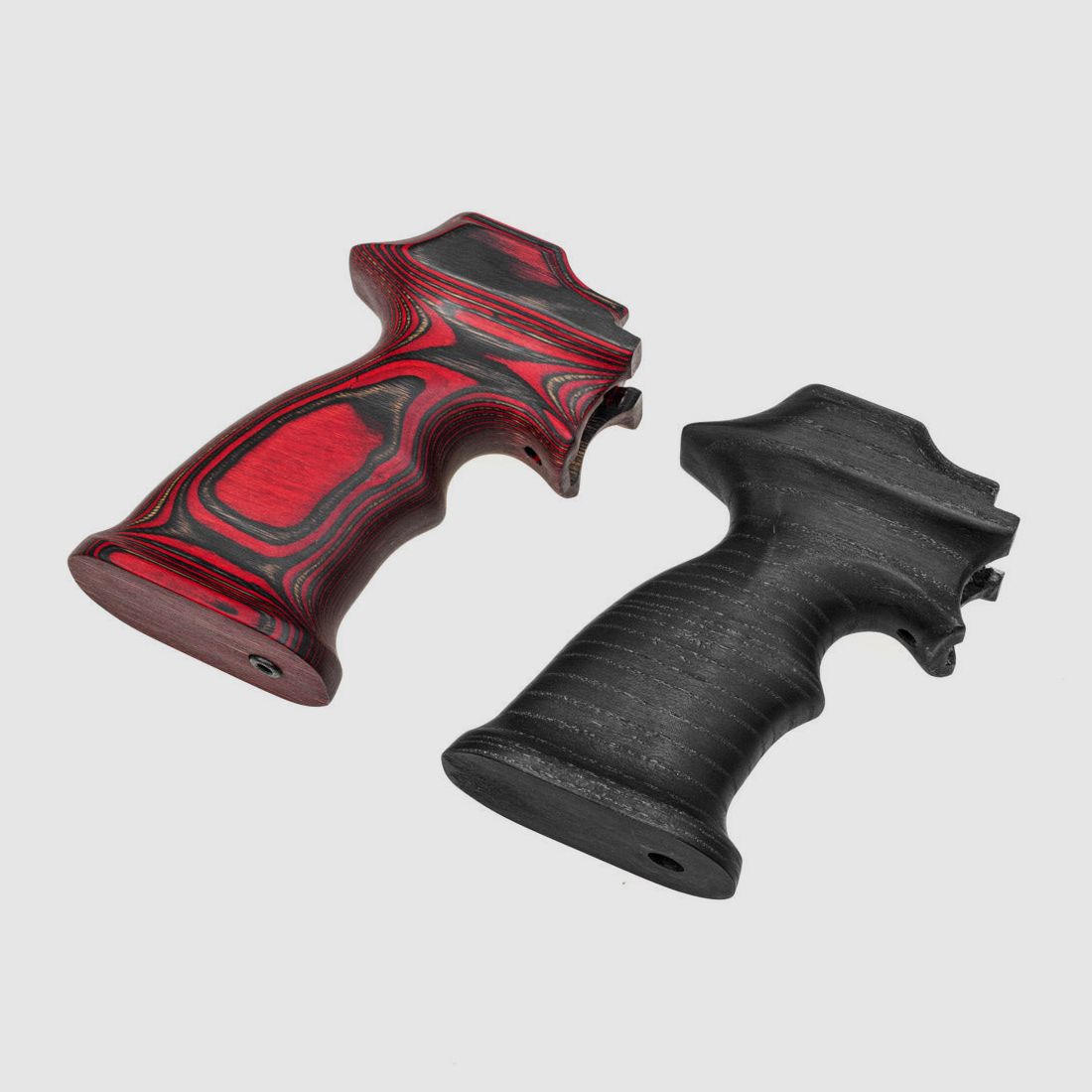 Handgriff für Huben GK1 | Hochwertiges Holz Esche | handmade | Schwarz