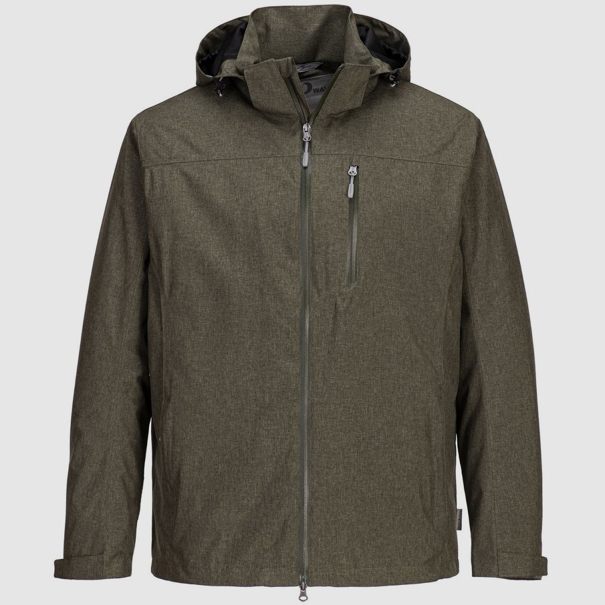 BLUE WAVE Funktionsjacke Henk Oliv