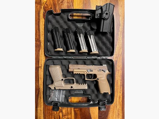 M17 P320 SIG Sauer mit viel Zubehör