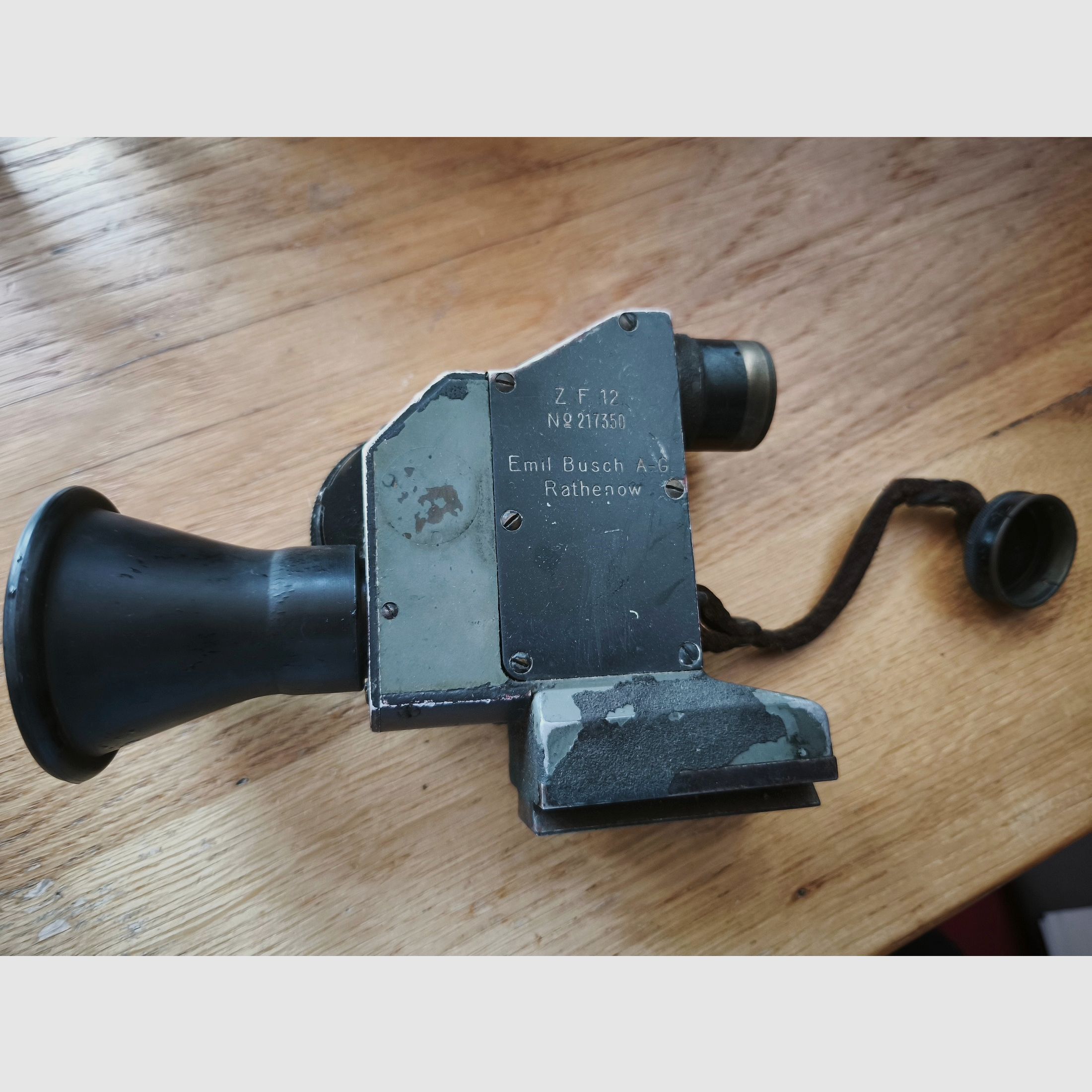 Zielfernrohr ZF12 für MG08 MG-08 1WK WK1 Busch Rathenow / Berlin ww1 Maschinengewehr 08