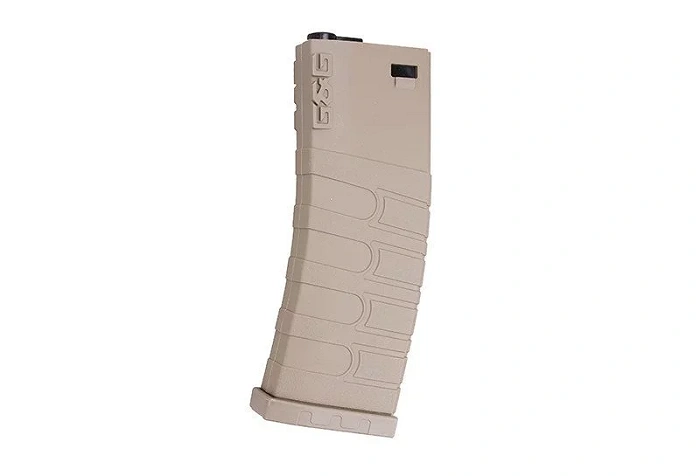 Magazynek ASG G&G mid-cap 120 kulek do replik typu M4/M16 - tan, zdjęcie 5 z 14