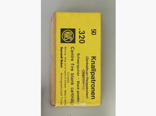 RWS .320 cartucce a salve