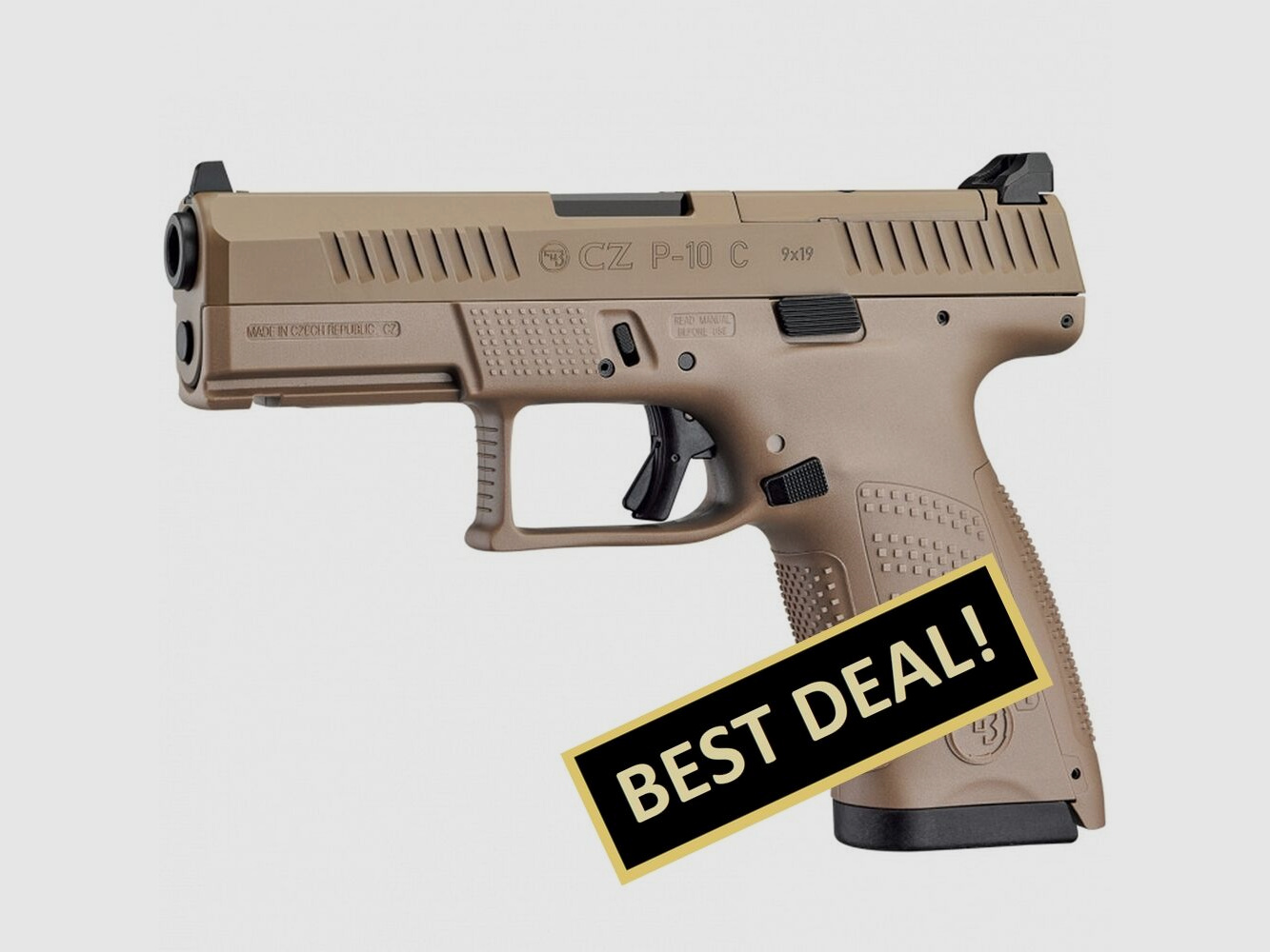 CZ Pistole P-10 C OR FDE Ceracote 9 mm
