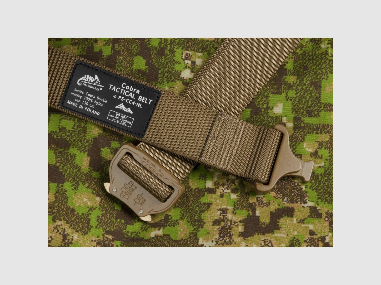 Helikon Cobra tactical belt (FC45) Coyote XL 130 cm, image 4 of 7