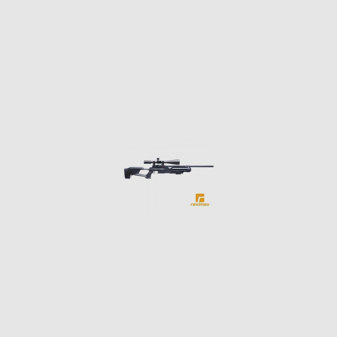 PCP-Gewehr Reximex Accura Kaliber 5,50 mm. Kunststoff Schwarz. 24 Joule., Bild 1 von 5