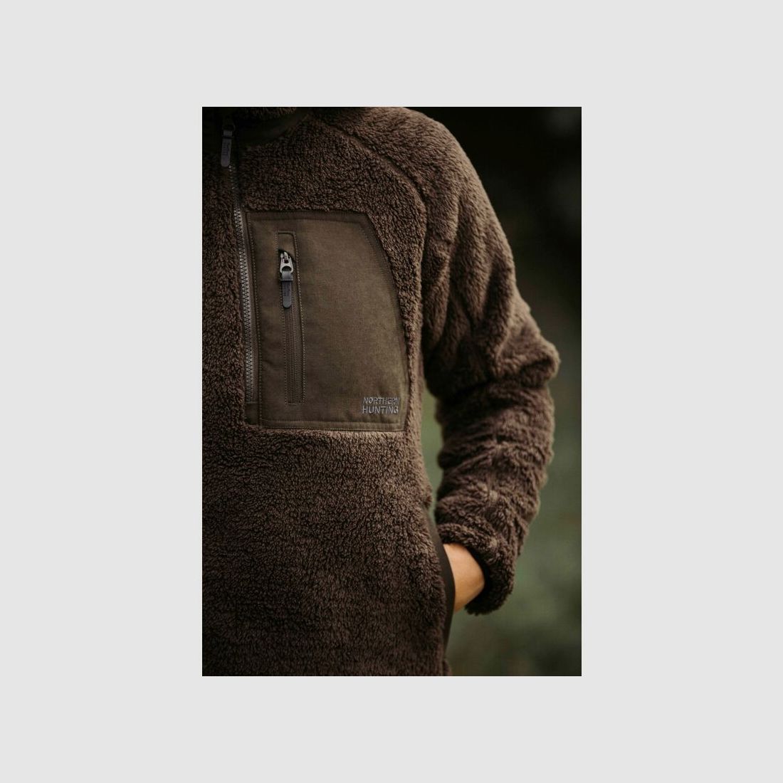 Northern Hunting Damen Fleecepullover Rikvi Grün