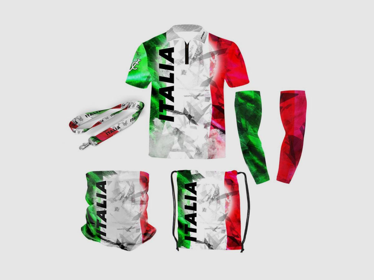 DED Sportswear Set IPSC Italy Theme, size: M, Custom Name: No Name, image 1 of 3