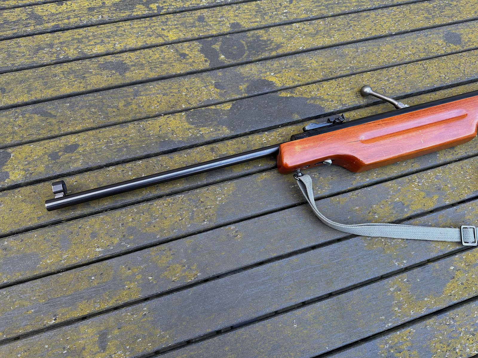 Luftgewehr DDR Haenel Suhl Modell 310 mit Sportschaft