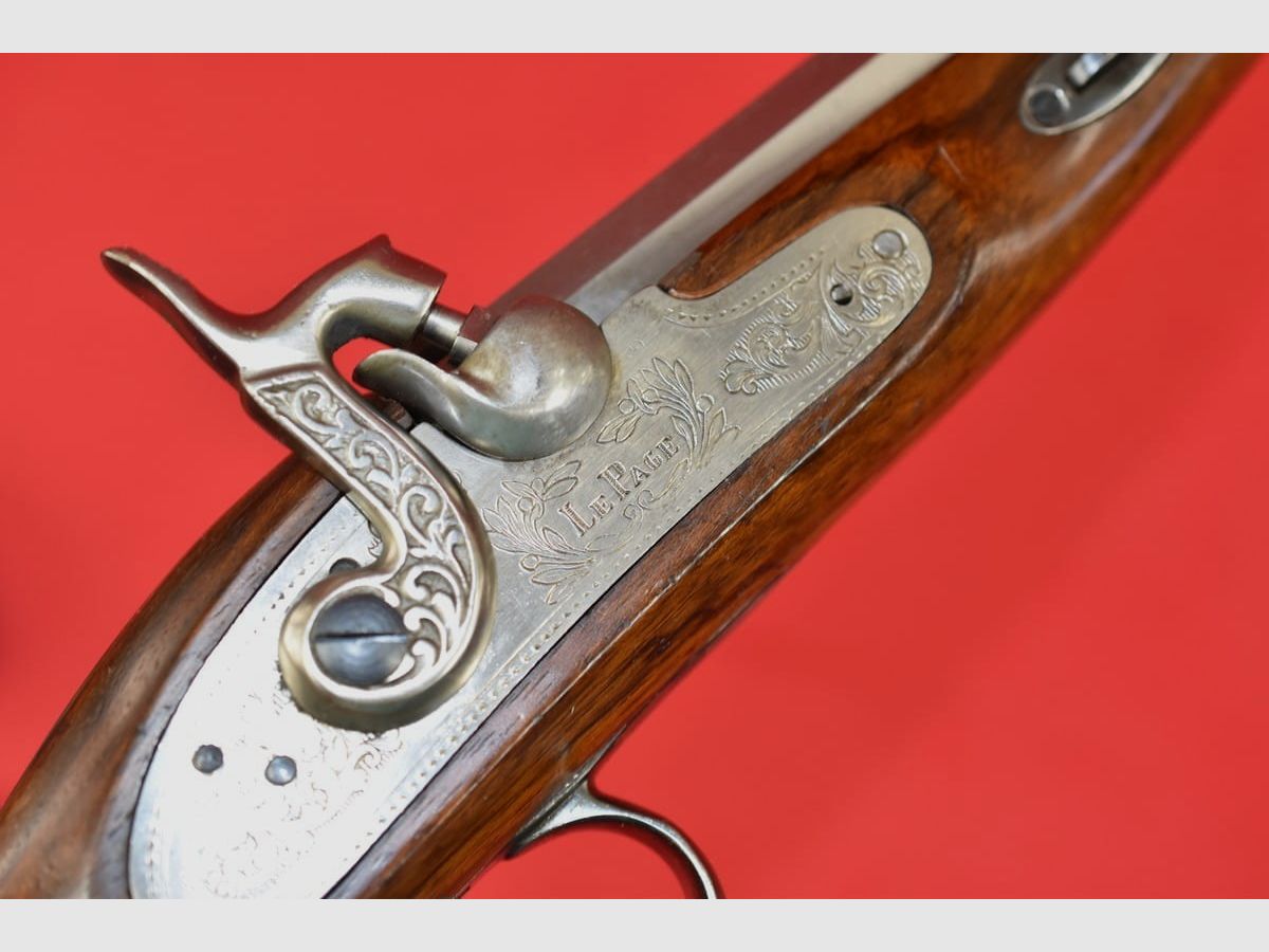 #6232 LE PAGE percussion pistol, cal. .45, image 6 of 14