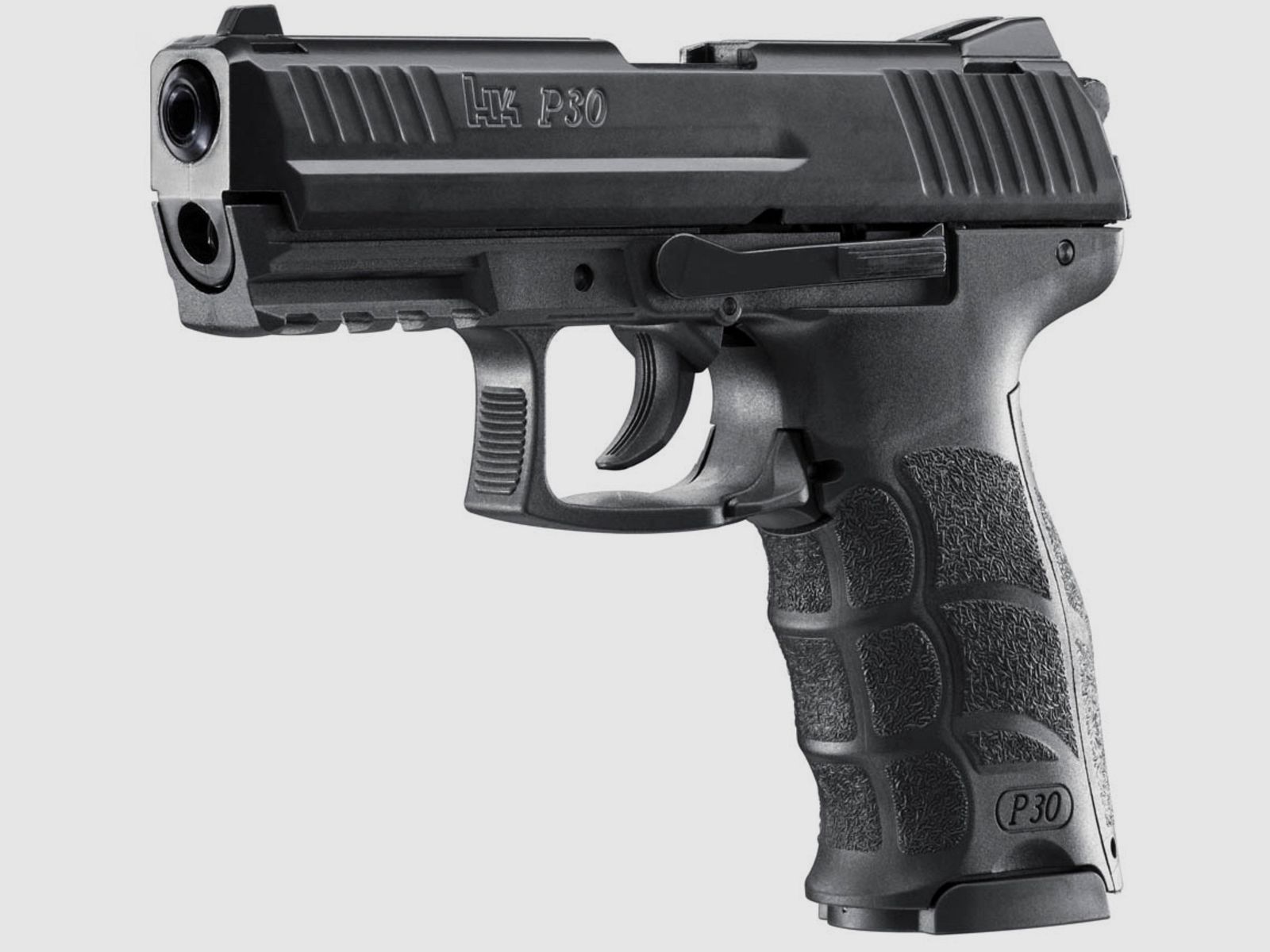 Umarex 302.02.00 Heckler & Koch P30 9 mm P.A.K. Schwarz Schreckschusswaffe Pyro