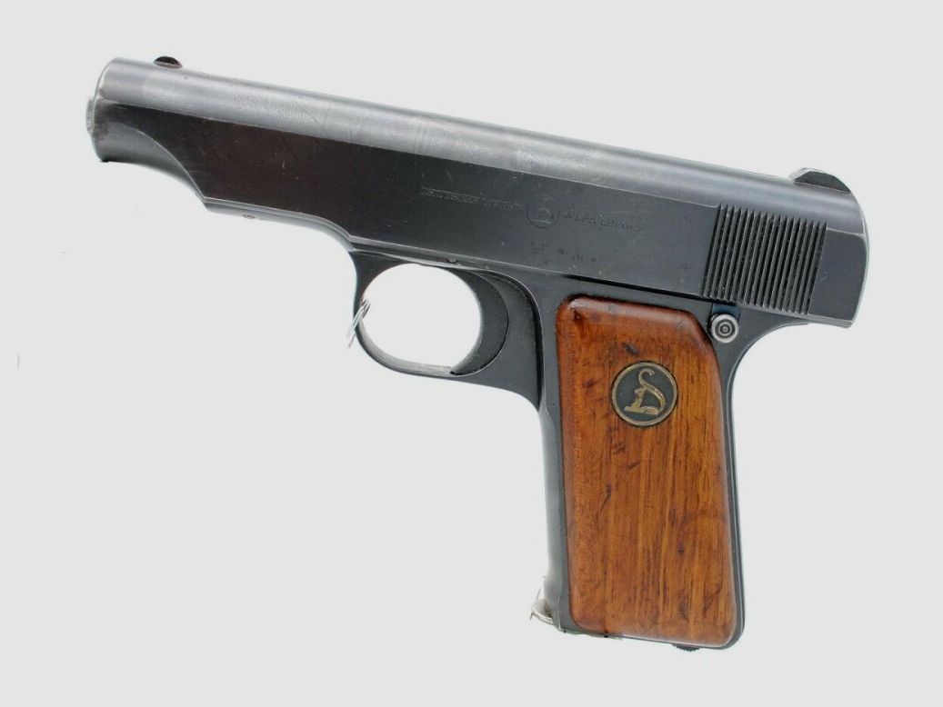 Collector's handguns Deutsche Werke Erfurt Mod. Ortgies Cal 7.65