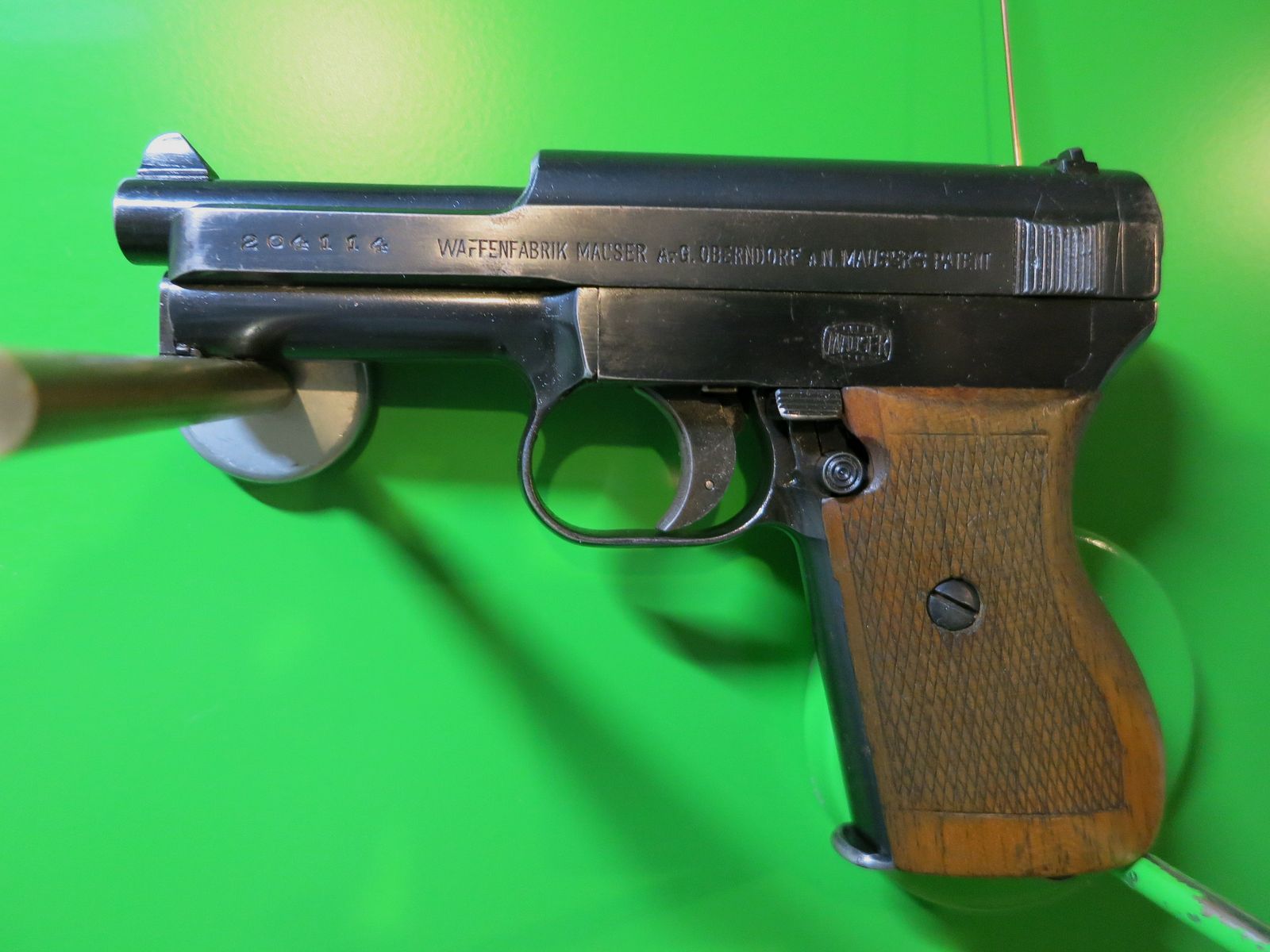 WAFFENFABRIK MAUSER A.G. OBERNDORF A.N. MAUSER'S PATENT, Modell 1914,  Kal. 7,65 Mauser         #23-