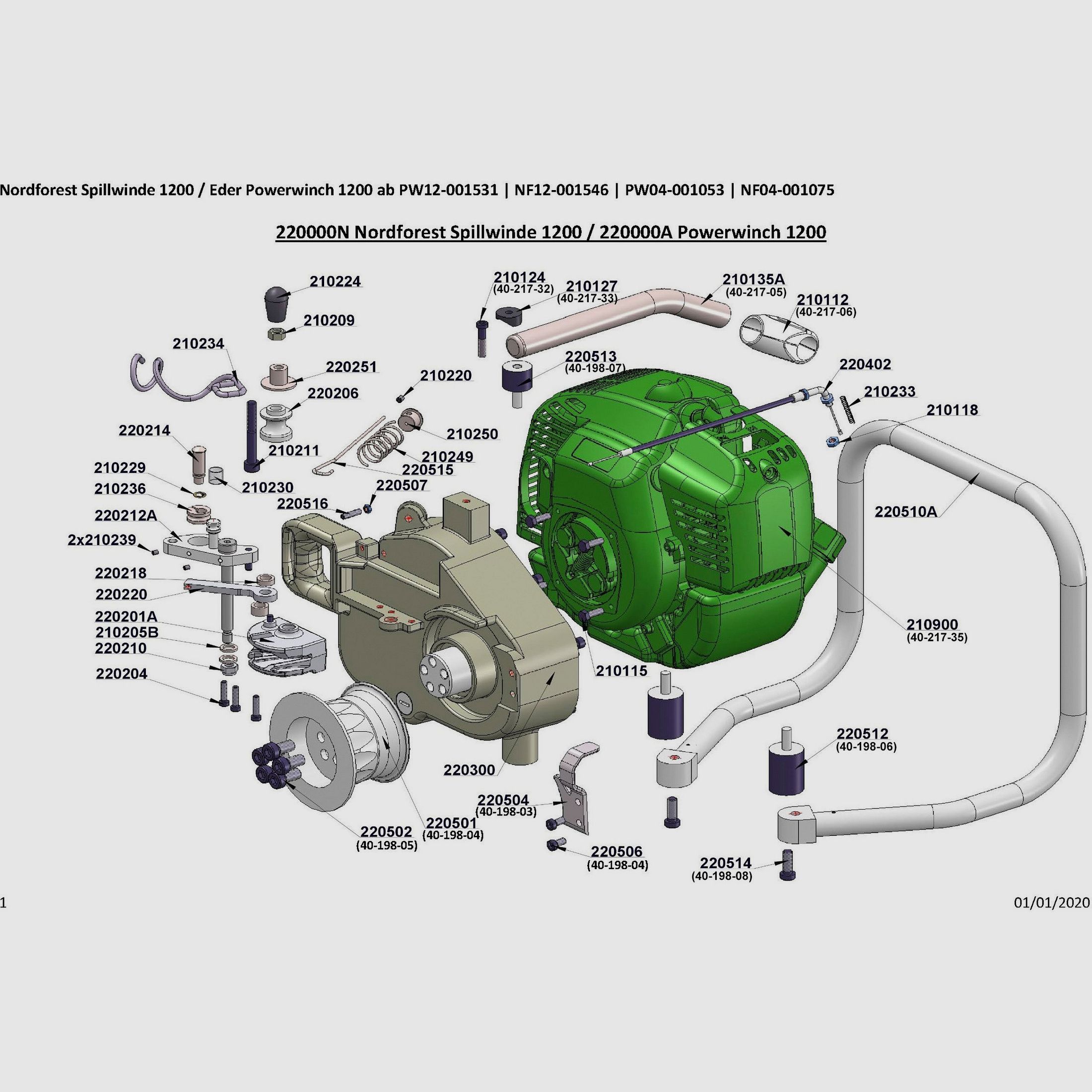 Tłumik gumowy 30-40 do wciągarki spill 400 i 1200
