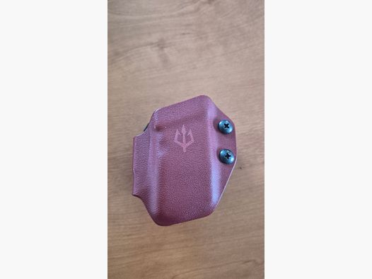 Black Trident Single Mag Carrier per Walther PDP Magazine incl. Black Trident® Low Profile Molle Mount