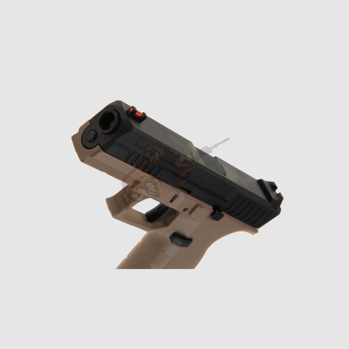 KJ Works KP-13 Scivolo in Metallo GBB Desert -F-