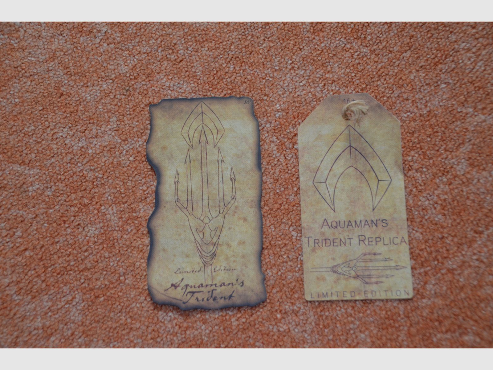 Aquaman Trident, Dreizack, Ikon Collectables, Limited Edition Replika