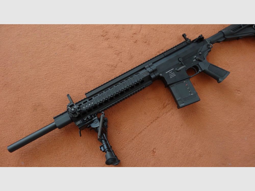 Oberland Arms	 SL-Büchse Oberland Arms: OA-10 DMR-BB (Bull Barrel) Black .Cal. 308 Win.