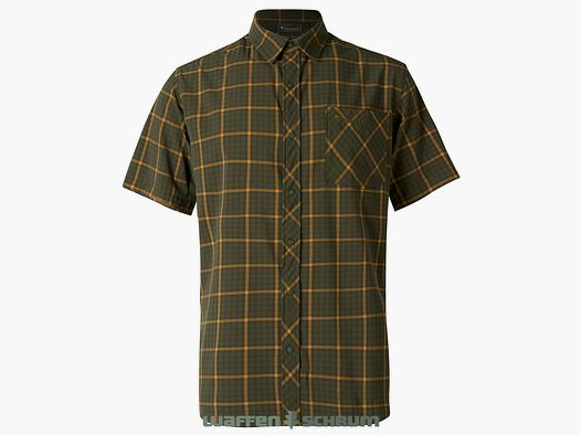 Pinewood Hemd Kurzarm Outdoor  Green