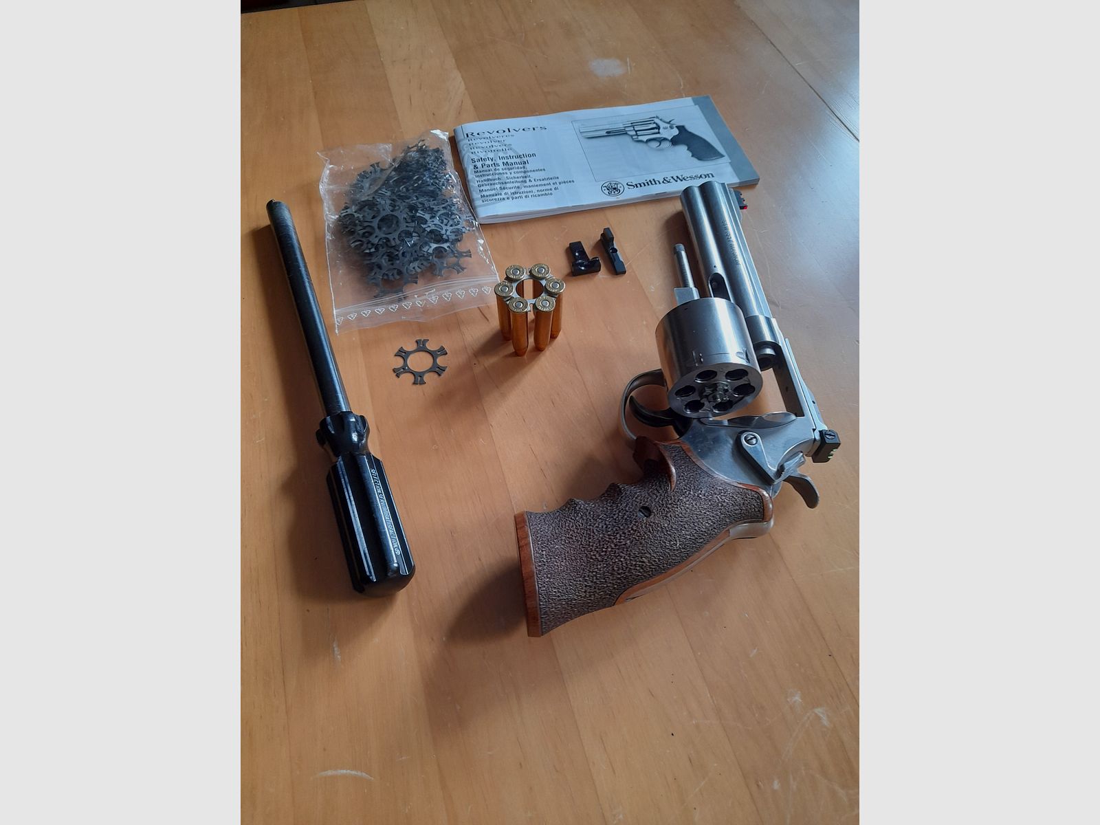 S&W 627 Target Champion 6 pollici (.38 Special/.357 Magnum)