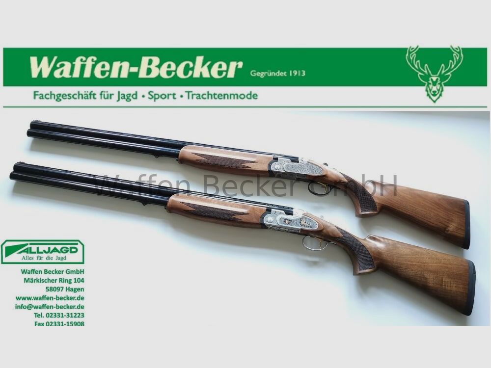 Brenner BF20 Premium silber/gold, 71cm Lauf, Kal.12/76 mit Stahlschrotbeschuss