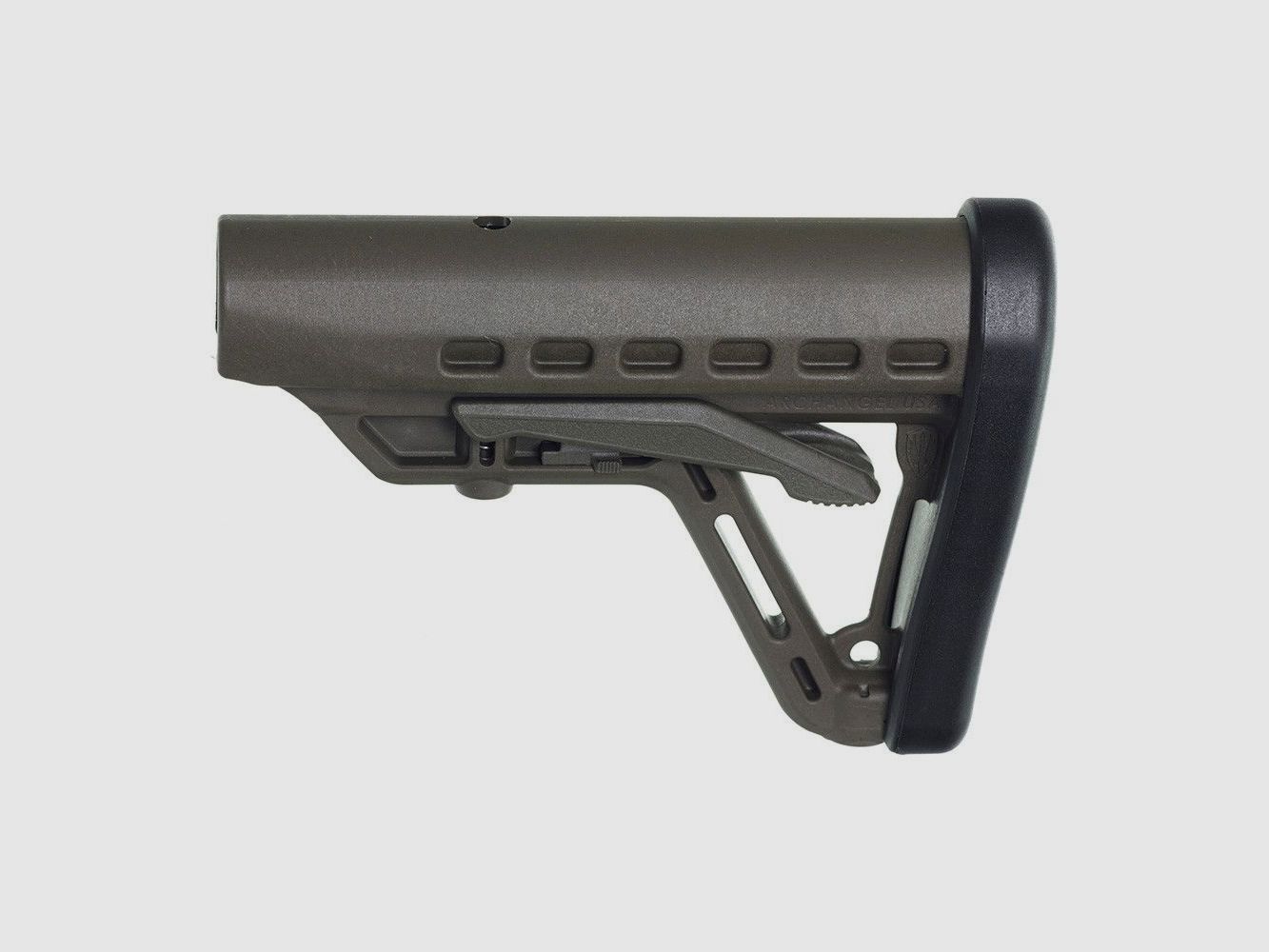 Archangel Low-Profile AR-15 Buttstock (Commercial Tube) - Olive Drab Polymer
