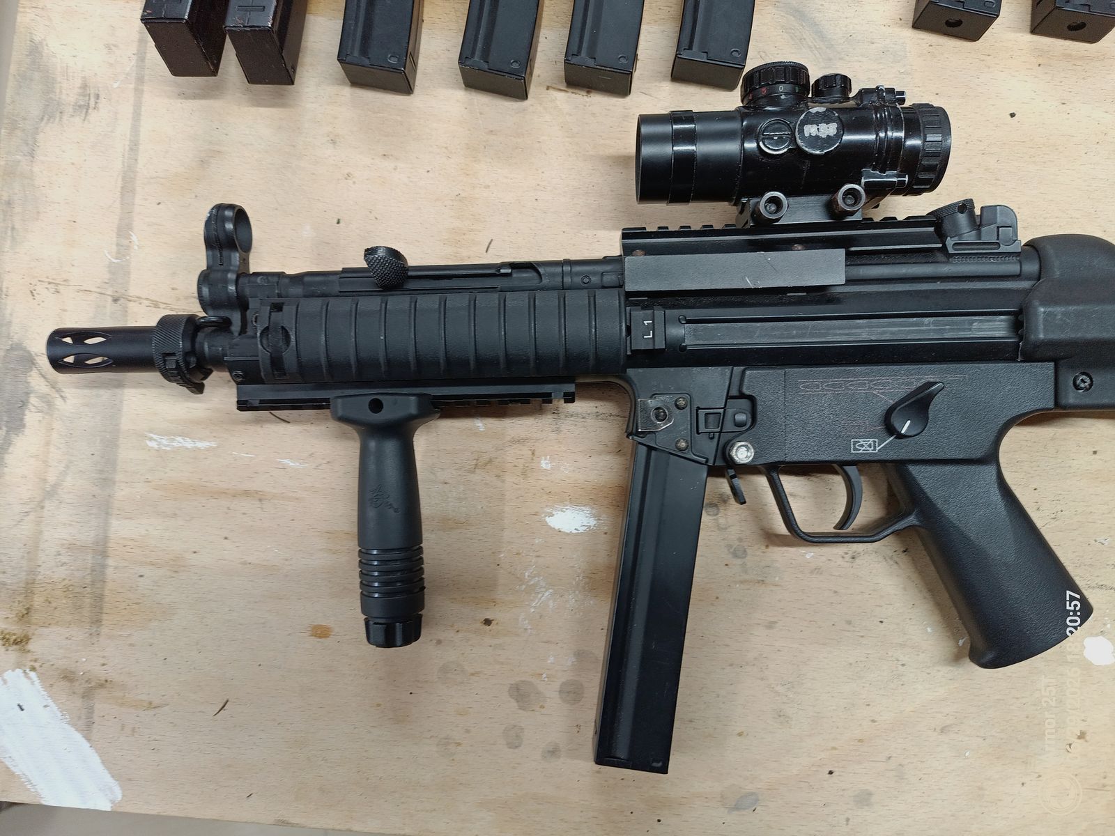 Airsoft MP5 cyma Metall (Tuning)