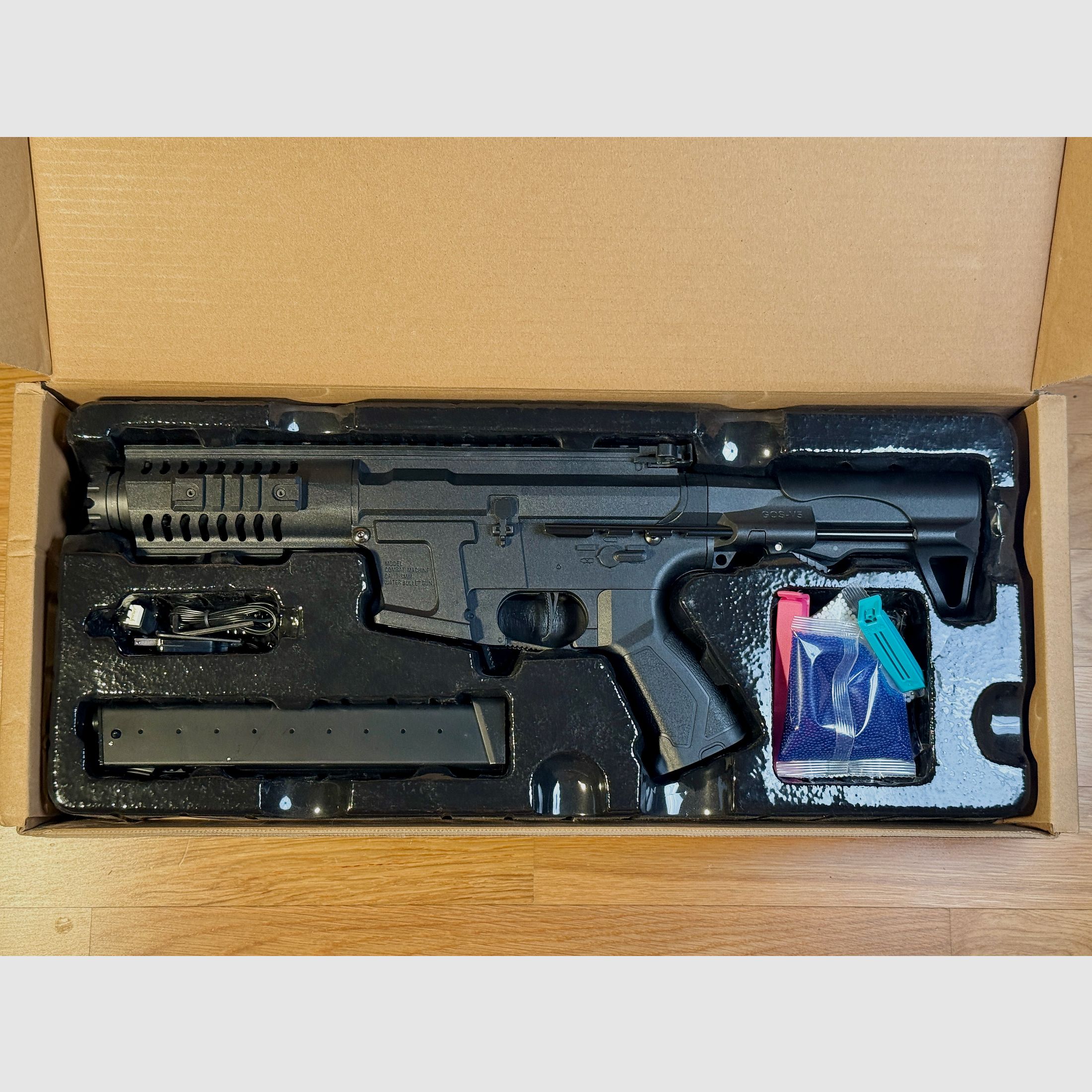 Conjunto completo de Gel Blaster ARP9 – Listo para usar de inmediato – Como nuevo + Paike Red Dot