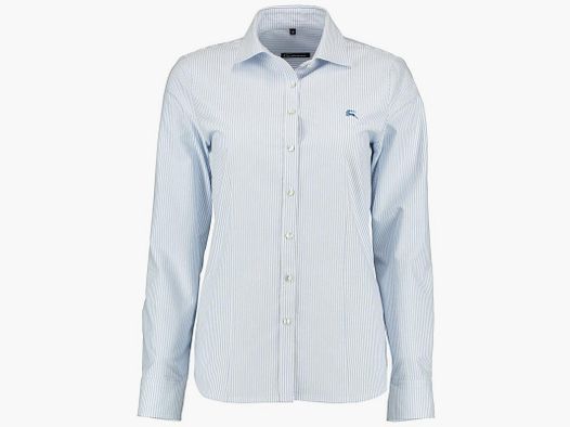 Os Trachten – women's shirt blue stripes