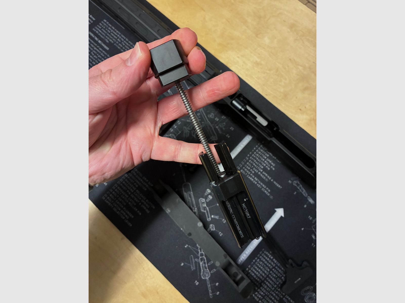 Nordic Components AR-15 .22 lfb conversion system – only 700 shots, excellent condition