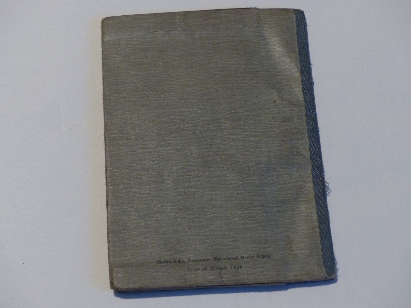 Passaporto militare 1940 II Guerra Mondiale comando di distretto militare Essen vintage