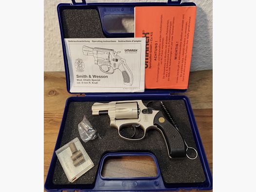 Smith & Wesson Chiefs Special blank firing revolver cal. 9mm R.K.