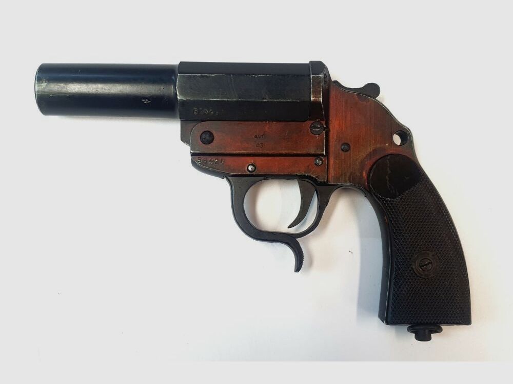 Erma Erfurt Signalpistole Erma Ayf WK2 mit Stempeln