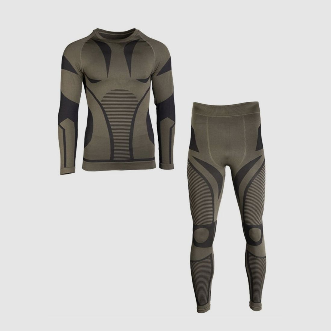 Performance Funktionsunterwäsche Set Oliv 2XL/3XL