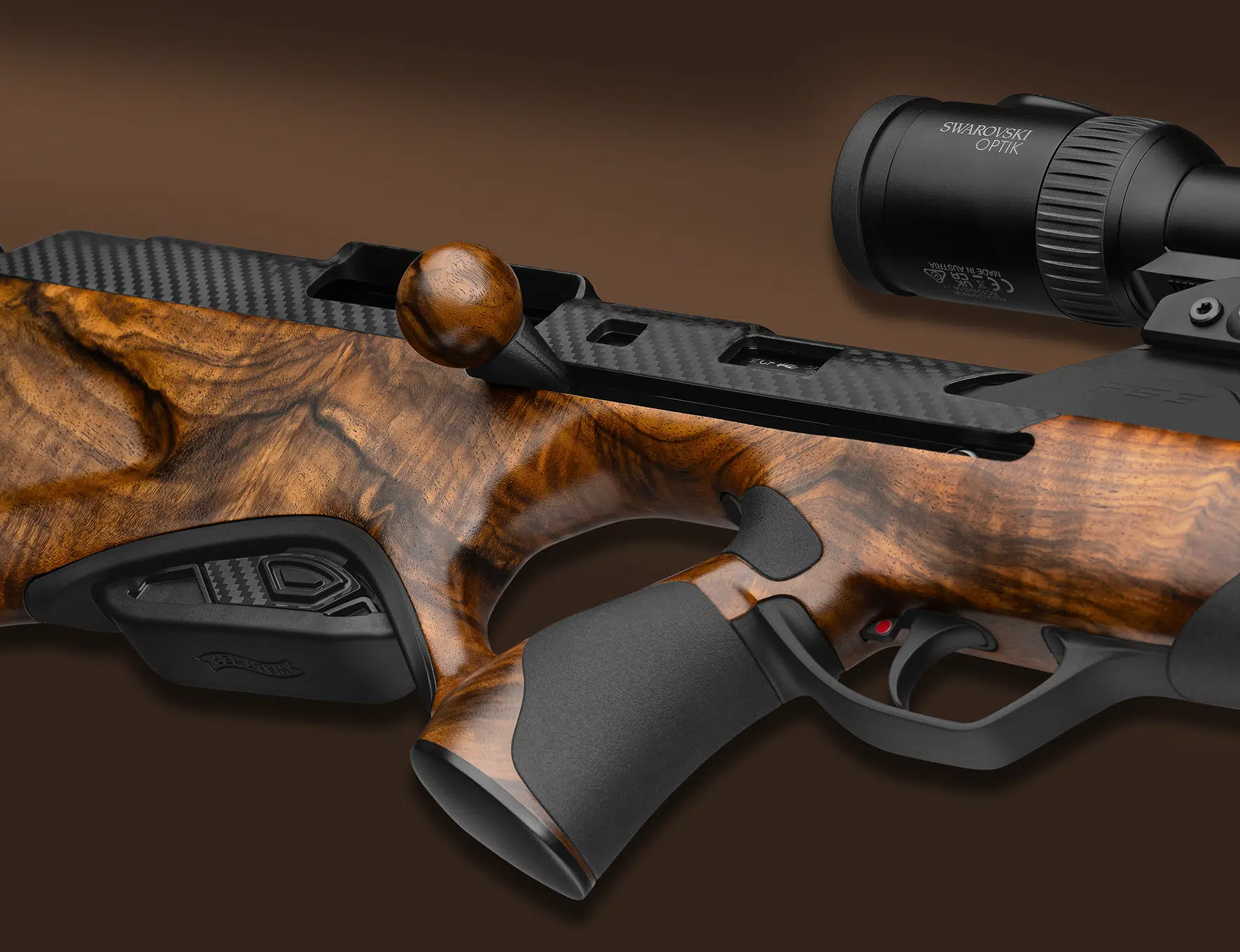 WALTHER RS3 HERITAGE FOURSTAR GEWEER .30-06 6 SCHOTEN – NOTENHOUT GRAAD 4, afbeelding 7 van 12