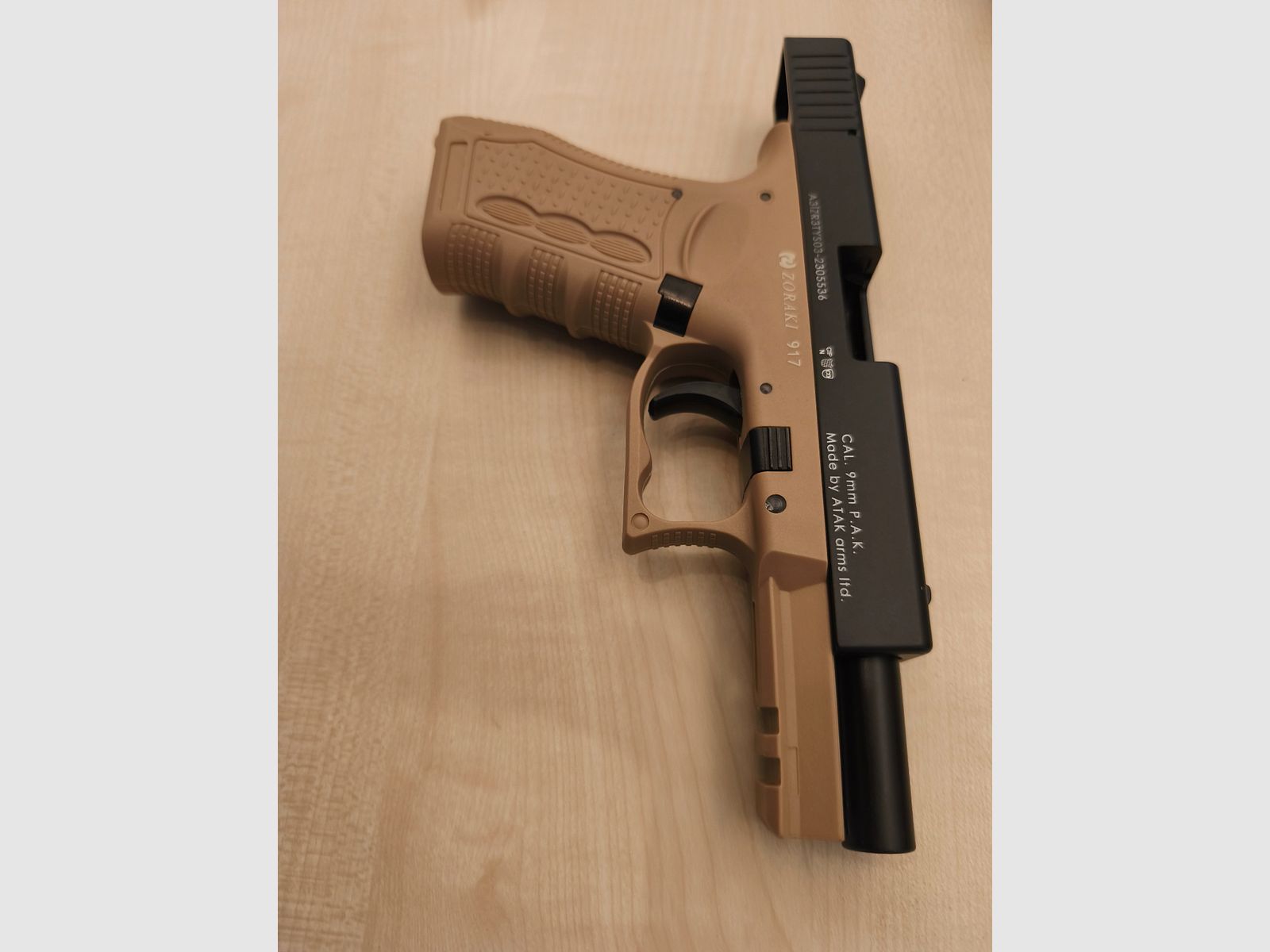 Zoraki 917 TAN 9mm PAK, zdjęcie 5 z 5