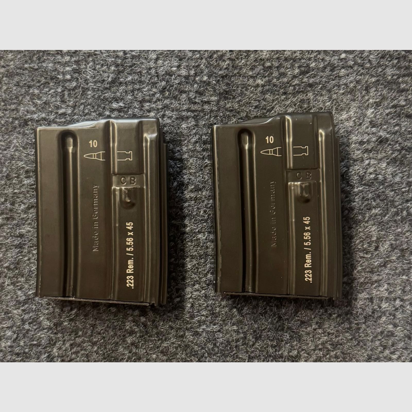 HK MR223 Gen 3 PM 10-nabojowy magazynek piaskowy RAL8000 / czarny - NOWY - Heckler & Koch Mr308 HK416 HK417 HK 243 HK433 HK437 G95k KSK AR15 AR10