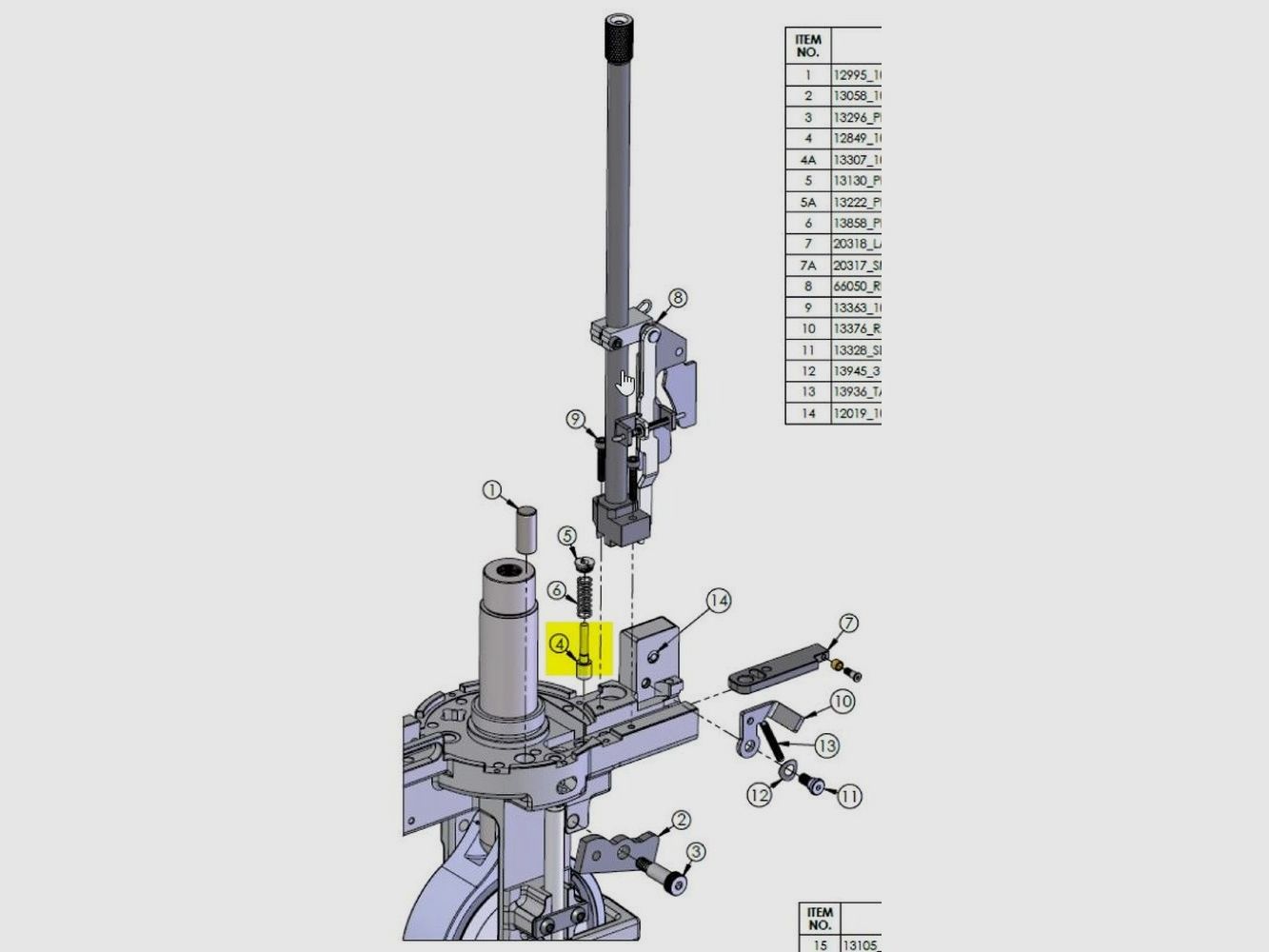 Dillon 1050/1100 Primer Punch - Large