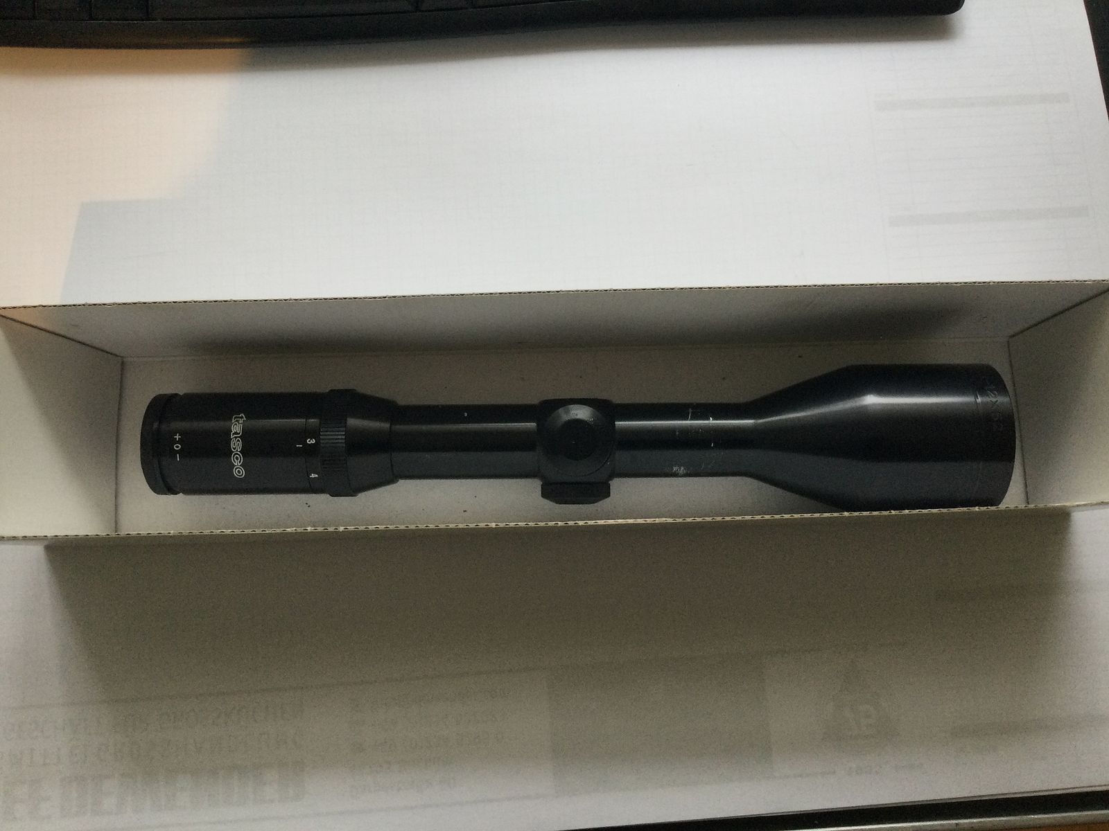 Zielfernrohr, Tasco, 3-12x52, Gebraucht, aus Nachlass abzugeben.