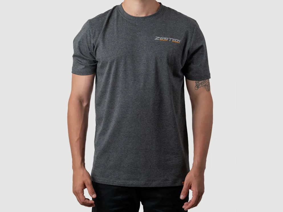 ZEROTECH® Men's Cotton T-Shirt Dark Grey L