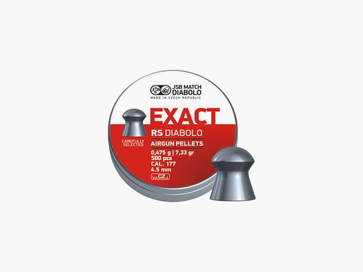 Balas cal. 4,52 JSB Exact RS Diabolo 500 pz 0,475 g