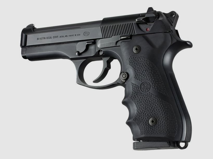 HOGUE Gummigriff für Beretta 92 / 96 Schwarz