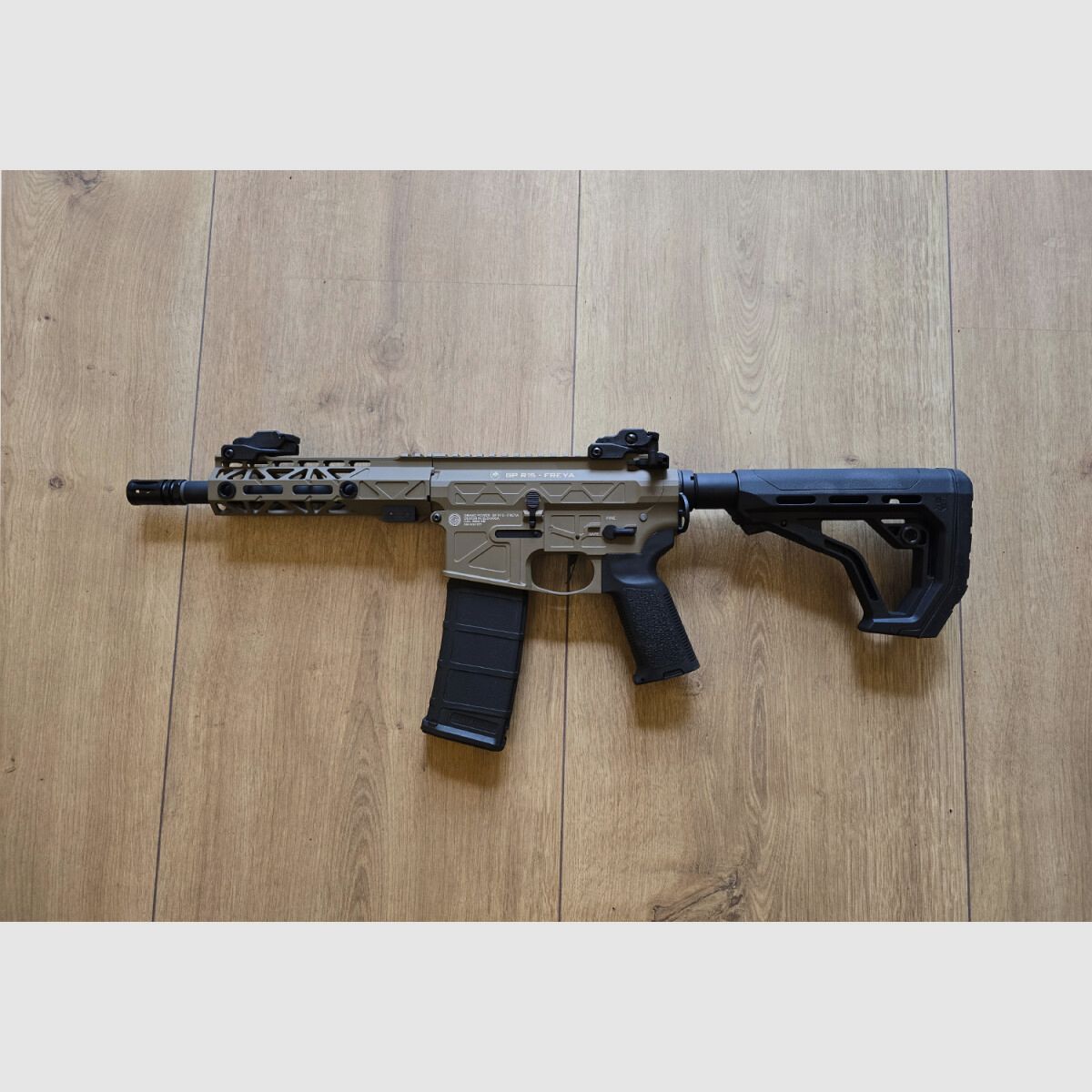 GP R15 FREYA 7" CNC gen.2 Mlok ALPHA Tan S-AEG Frei ab 18 Jahren | Delta Armory