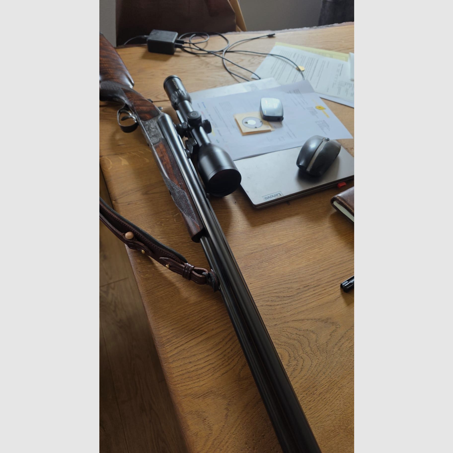 Drilling Merkel insert barrel hand tensioner Schmidt Bender Zenith