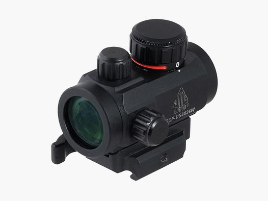 UTG SCP-DS3026W Rotpunktvisier 1× – 4 MOA Rot/Grün, QD