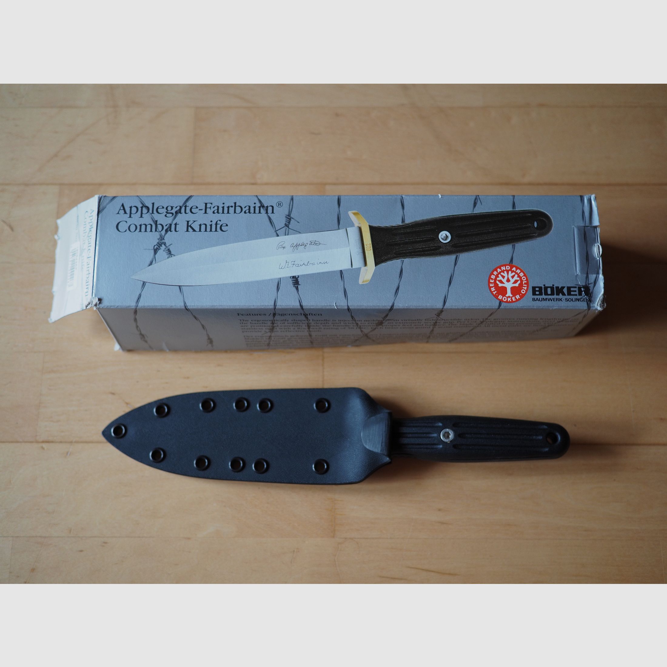 Applegate-Fairbairn Messer Jagdmesser