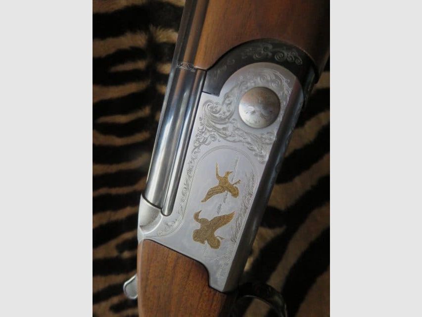 Fusil superposé FAIR Classic cal.12/76 canon 71, extracteur, 5 chokes, crosse Anglaise, image 5 sur 12
