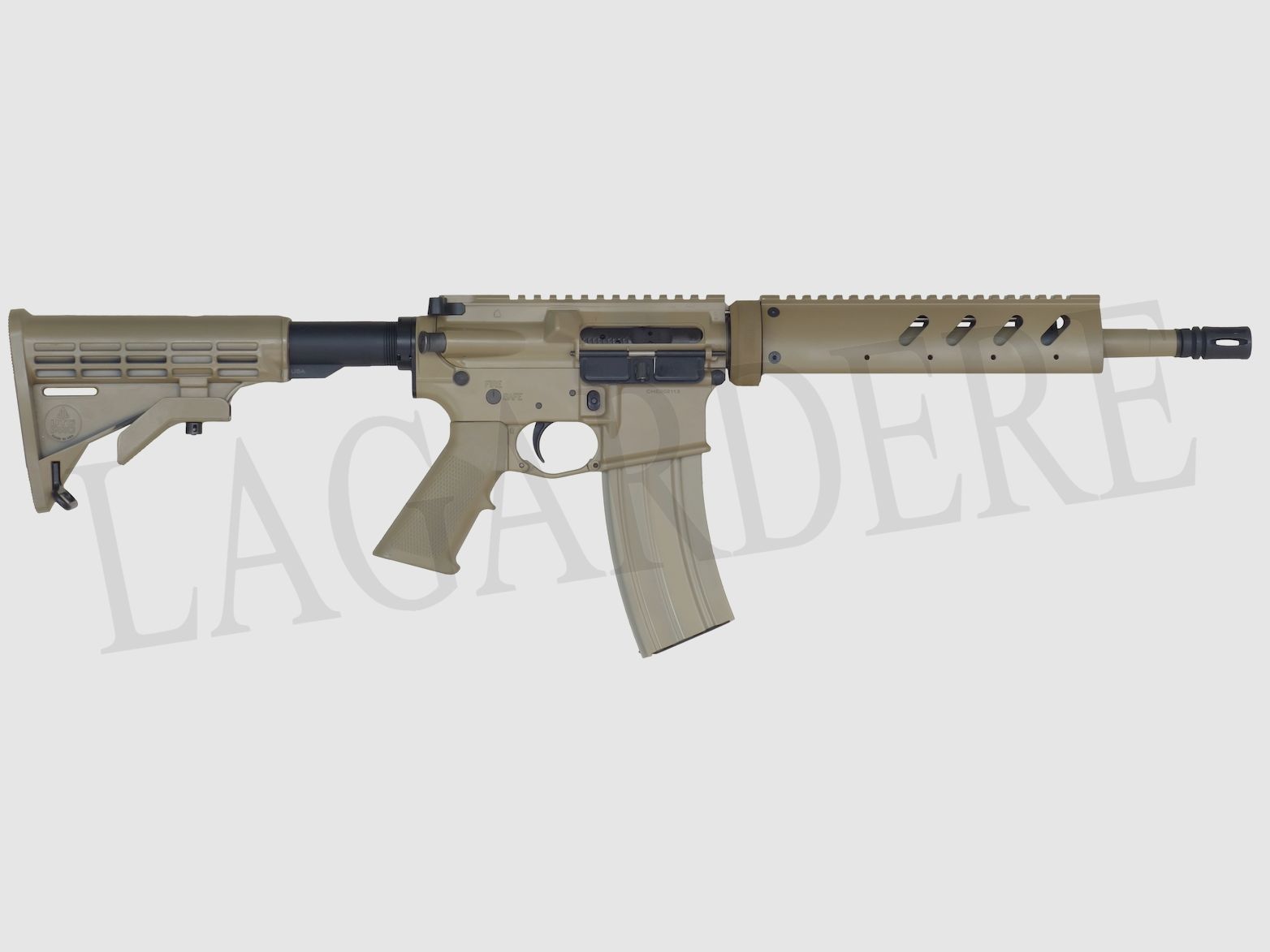 NUOVA JAGER AR 15 LT 12" TAN (SEMI-AUTOMATIC ASSAULT RIFLE)