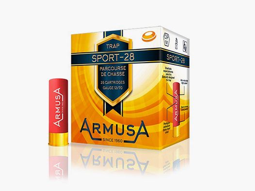 Wiederladbare Jagdpatronen ARMUSA Sport-28 - Kaliber 12