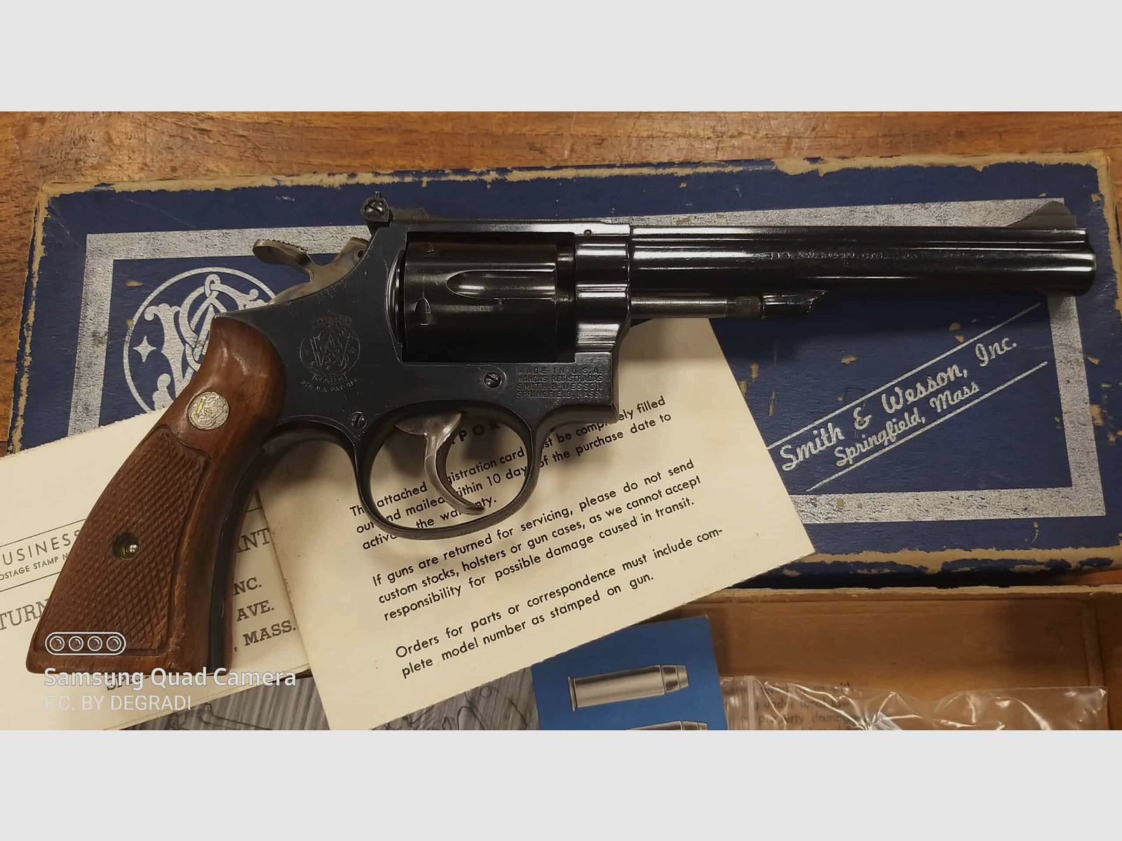 SMITH & WESSON MODEL 14-1 38 SPECIAL, image 3 of 3