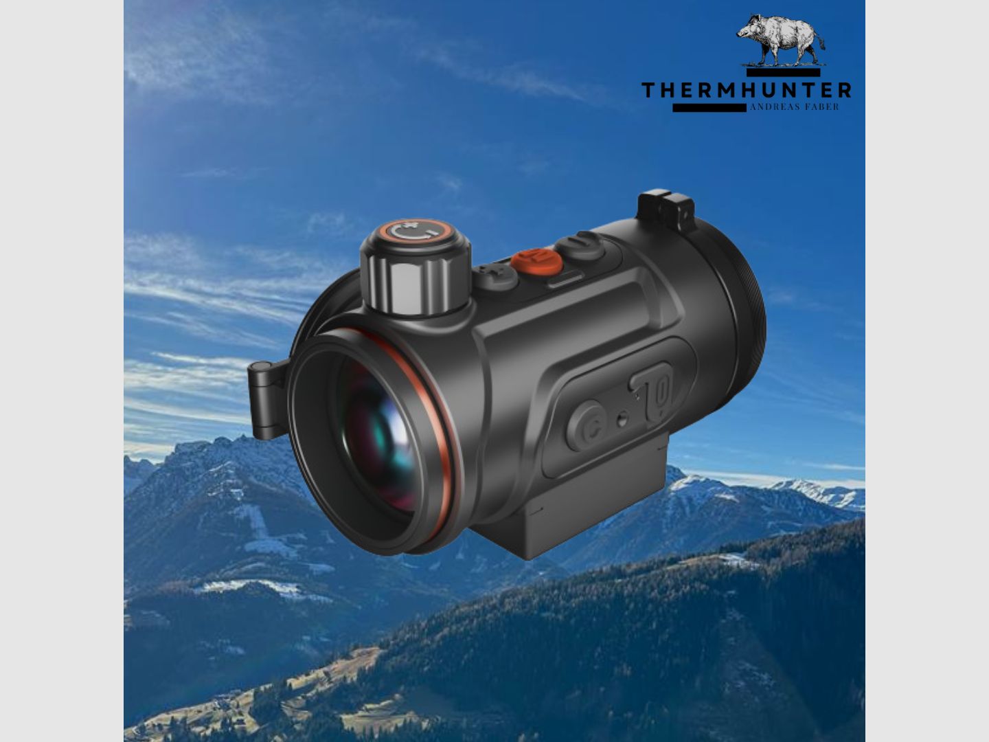 ThermTec Hunt Pro 635 incluant adaptateur appareil de vision thermique